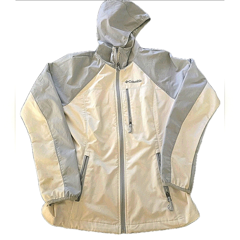 Columbia Two-Tone Hooded Womens Jacket Size M